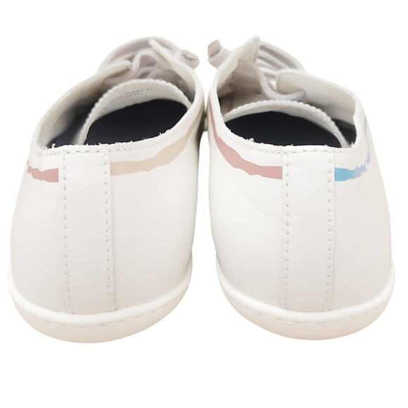 CAMPER Peu Twins leather slip on low top sneakers casual shoes white multi 41 10 - Picture 2 of 7